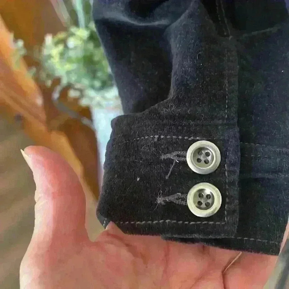 Jeanstar Vintage Velvet Blazer. Size PM - Picture 4 of 13